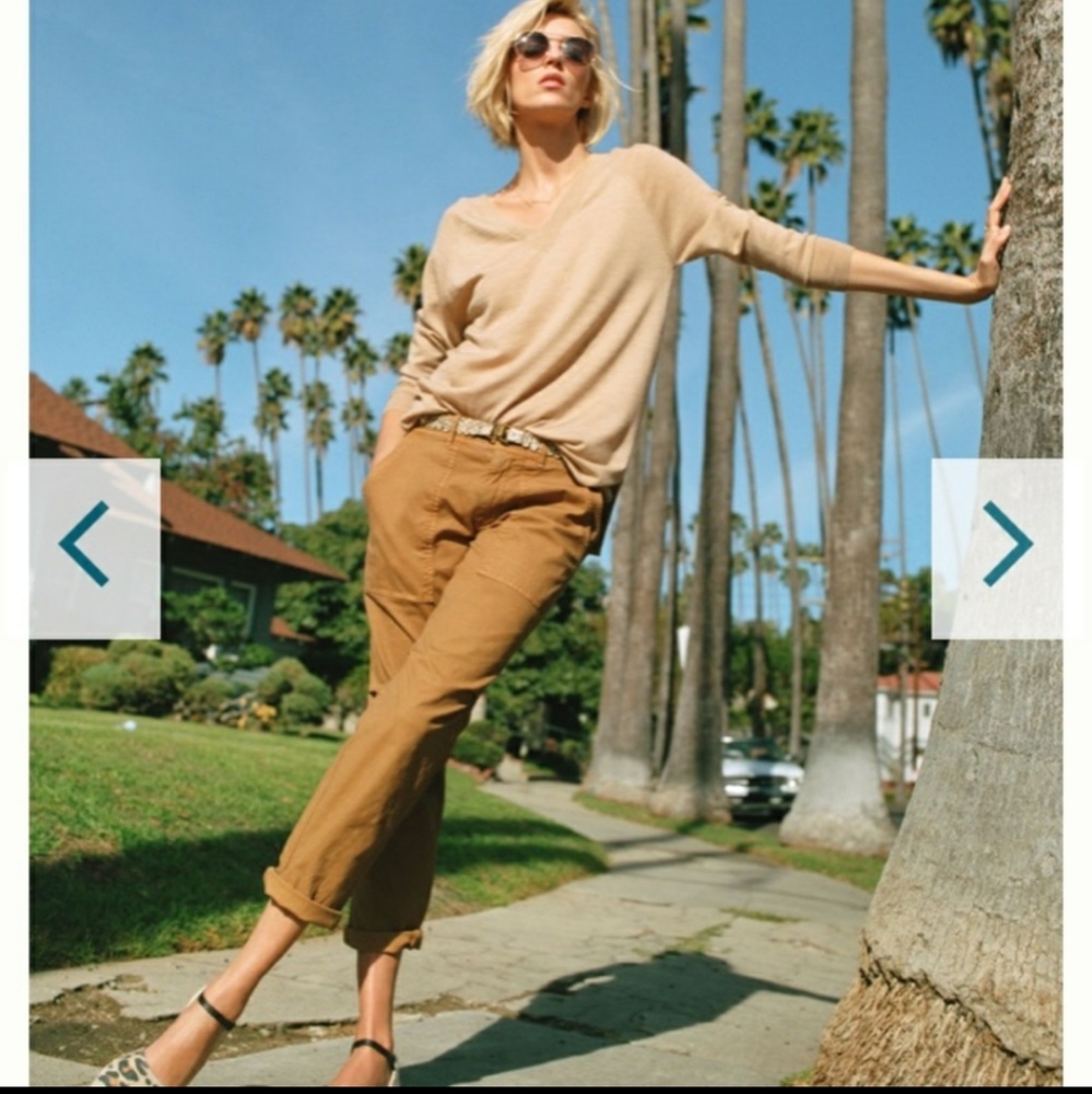 Anthropologie Washed Wanderer Utility Pants